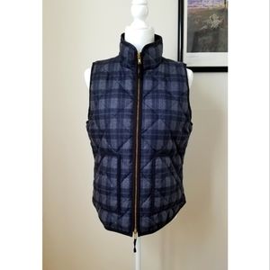 J. Crew Plaid Vest